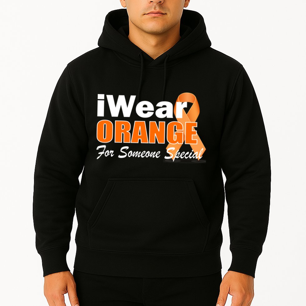I Wear Orange For Someone I Love Leukemia Hoodie