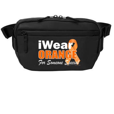 I Wear Orange For Someone I Love Leukemia Crossbody Pack