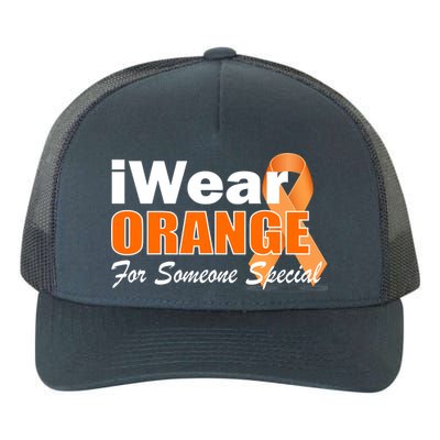 I Wear Orange For Someone I Love Leukemia Yupoong Adult 5-Panel Trucker Hat