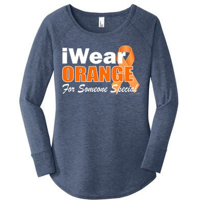 I Wear Orange For Someone I Love Leukemia Women's Perfect Tri Tunic Long Sleeve Shirt