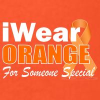 I Wear Orange For Someone I Love Leukemia Tall T-Shirt