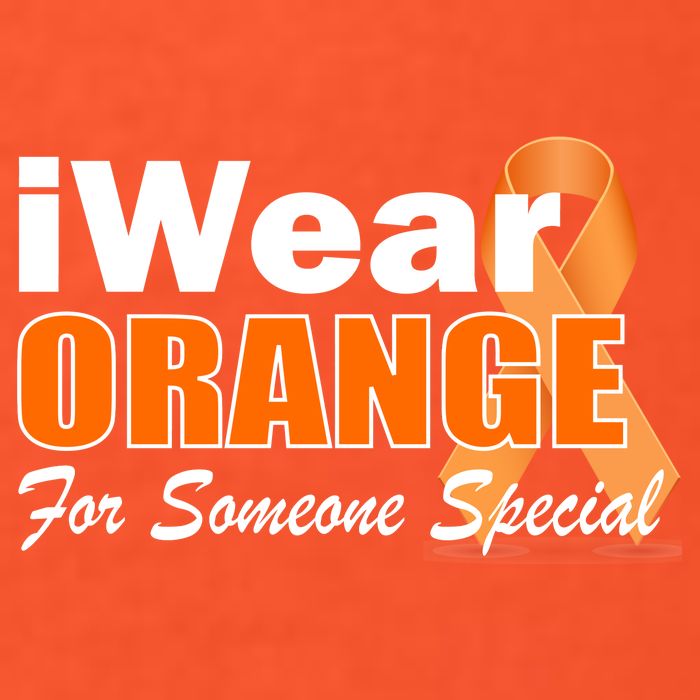 I Wear Orange For Someone I Love Leukemia Tall T-Shirt