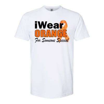 I Wear Orange For Someone I Love Leukemia Softstyle CVC T-Shirt