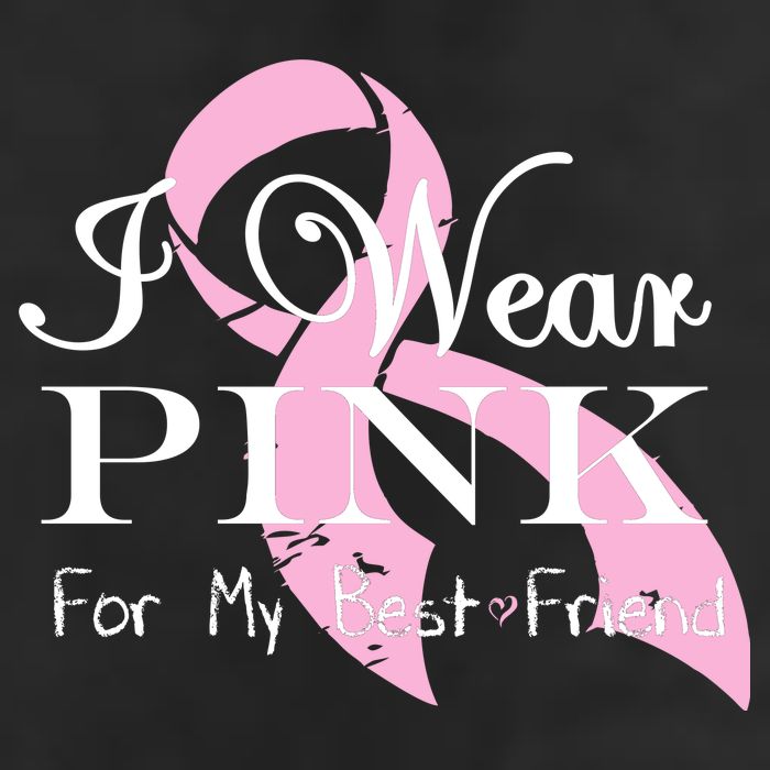 I Wear Pink For My Best Friend Cool Comfort Performance Bucket Hat