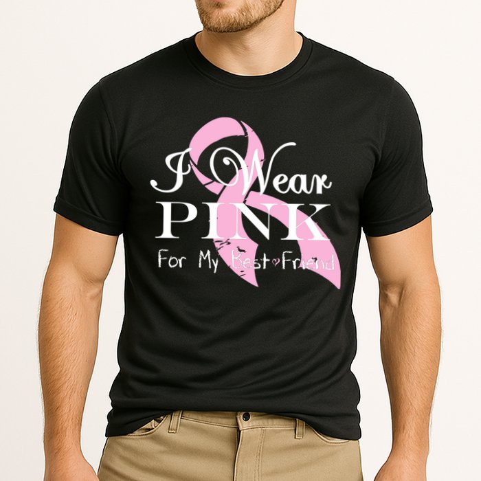 I Wear Pink For My Best Friend Cooling Performance Crew T-Shirt