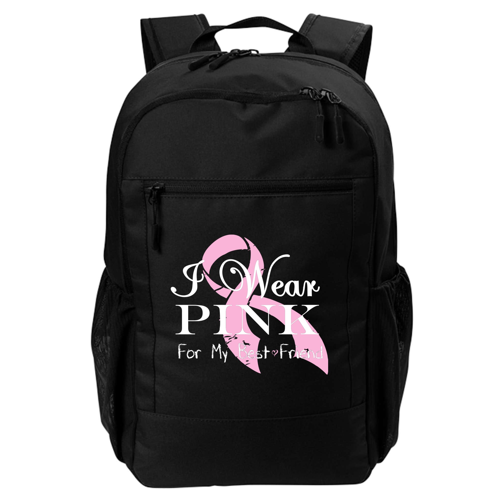 I Wear Pink For My Best Friend Backpack