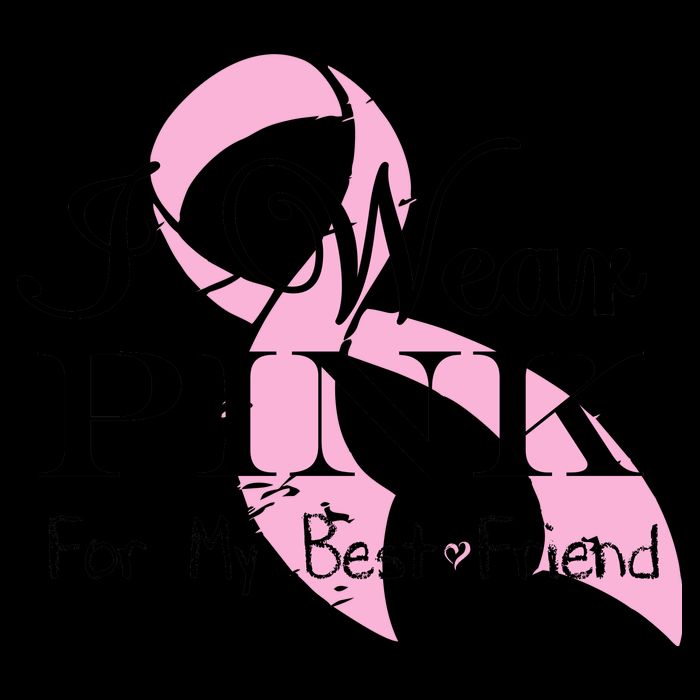 I Wear Pink For My Best Friend Mug
