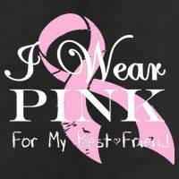 I Wear Pink For My Best Friend 25L Jumbo Tote