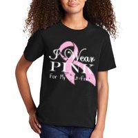 I Wear Pink For My Best Friend Kids T-Shirt