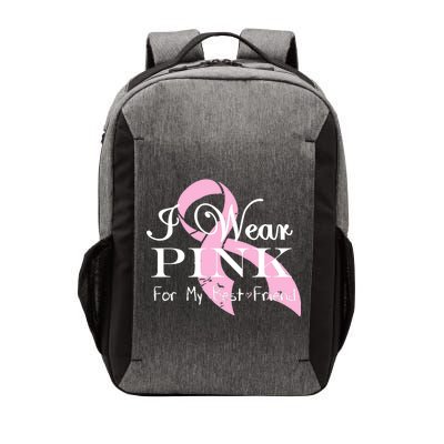 I Wear Pink For My Best Friend Vector Backpack