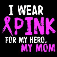 I Wear Pink For My Hero My Mom Cooling Performance Crew T-Shirt