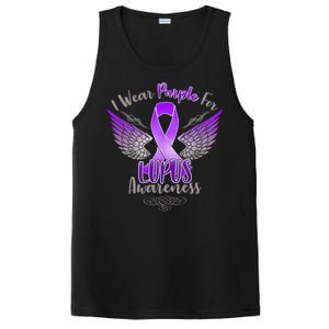 I Wear Purple For Lupus Awareness PosiCharge Competitor Tank