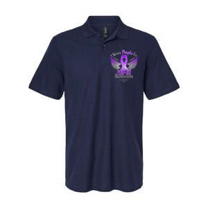 I Wear Purple For Lupus Awareness Softstyle Adult Sport Polo