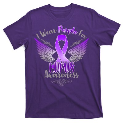 I Wear Purple For Lupus Awareness T-Shirt