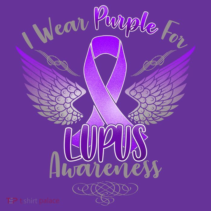 I Wear Purple For Lupus Awareness Tall T-Shirt
