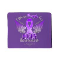 I Wear Purple For Lupus Awareness Mousepad