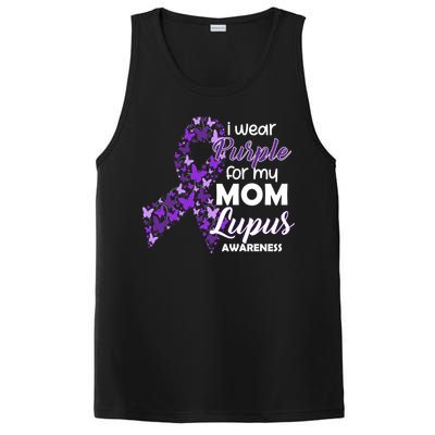 I Wear Purple For My Mom Lupus Awareness PosiCharge Competitor Tank