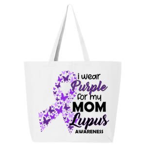 I Wear Purple For My Mom Lupus Awareness 25L Jumbo Tote