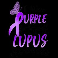 I Wear Purple For Myself Lupus Awareness  Mug
