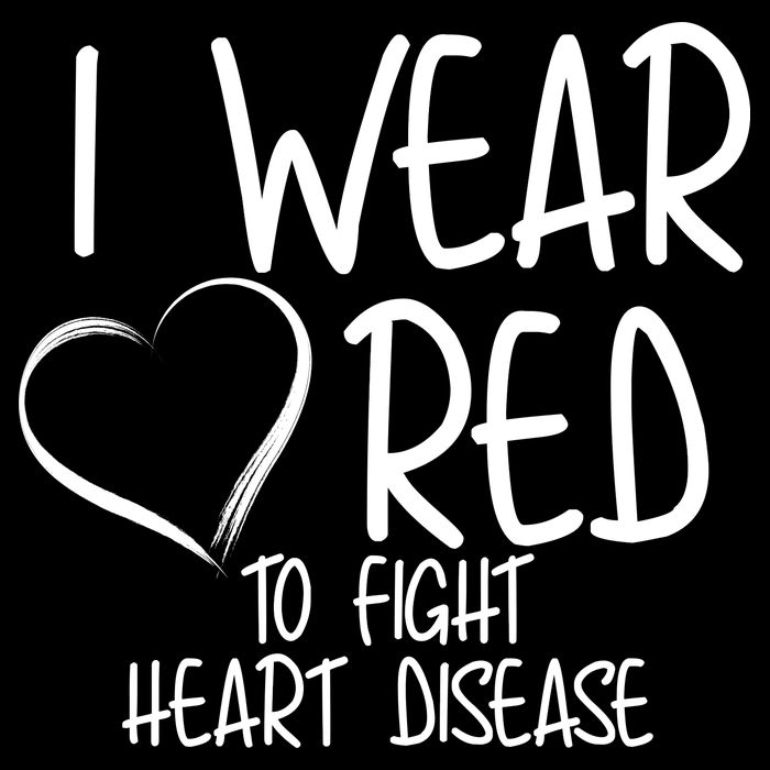 I Wear Red To Fight Heart Disease Cooling Performance Crew T-Shirt