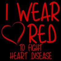 I Wear Red To Fight Heart Disease Mug