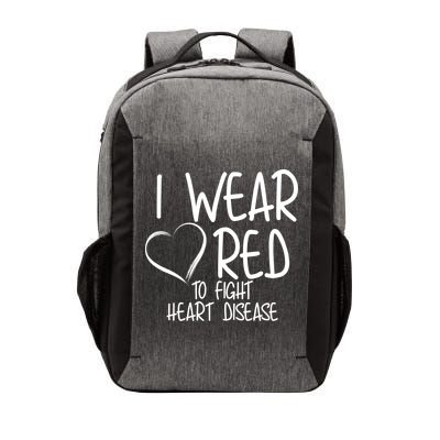 I Wear Red To Fight Heart Disease Vector Backpack