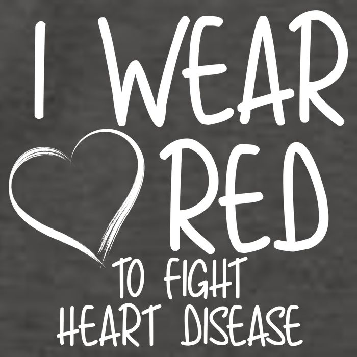 I Wear Red To Fight Heart Disease Vector Backpack
