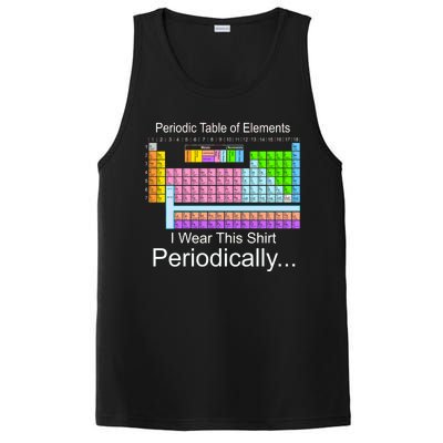 I Wear this Shirt Periodically Periodic Table of Elements PosiCharge Competitor Tank