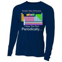 I Wear this Shirt Periodically Periodic Table of Elements Cooling Performance Long Sleeve Crew