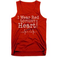 I Wear To Fight Heart Disease Tank Top