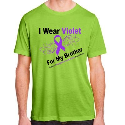 I Wear Violet For My Brother Adult ChromaSoft Performance T-Shirt