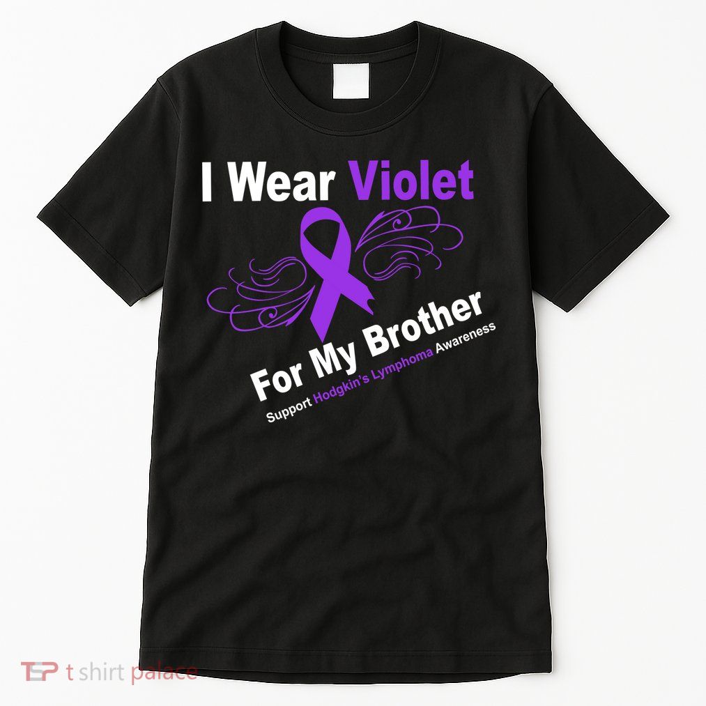 I Wear Violet For My Brother Tall T-Shirt