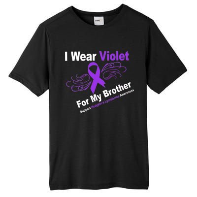 I Wear Violet For My Brother Tall Fusion ChromaSoft Performance T-Shirt