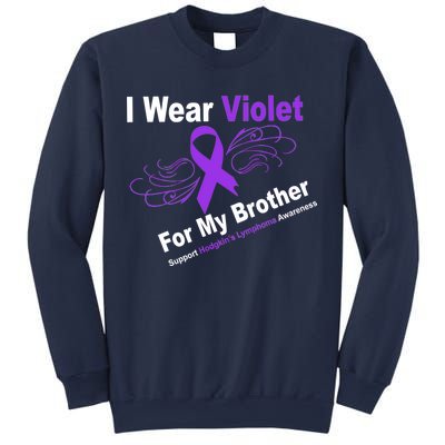 I Wear Violet For My Brother Sweatshirt