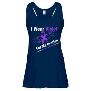 I Wear Violet For My Brother Ladies Essential Flowy Tank