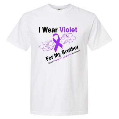 I Wear Violet For My Brother Garment-Dyed Heavyweight T-Shirt