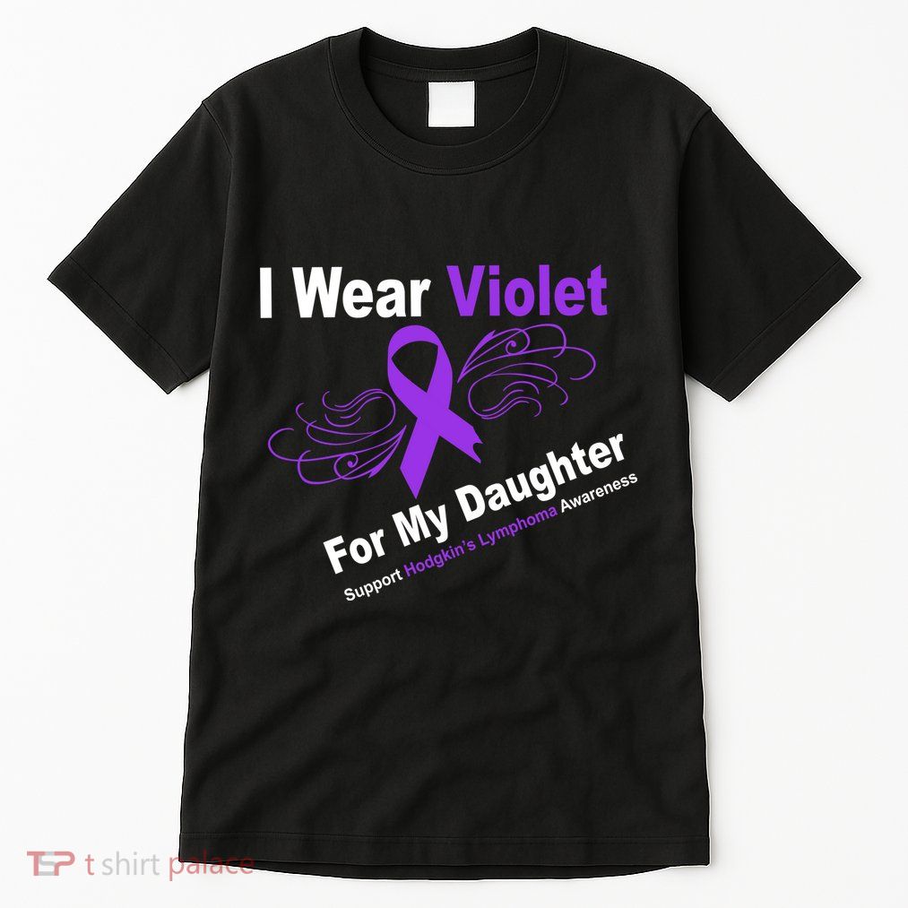 I Wear Violet For My Daughter Tall T-Shirt