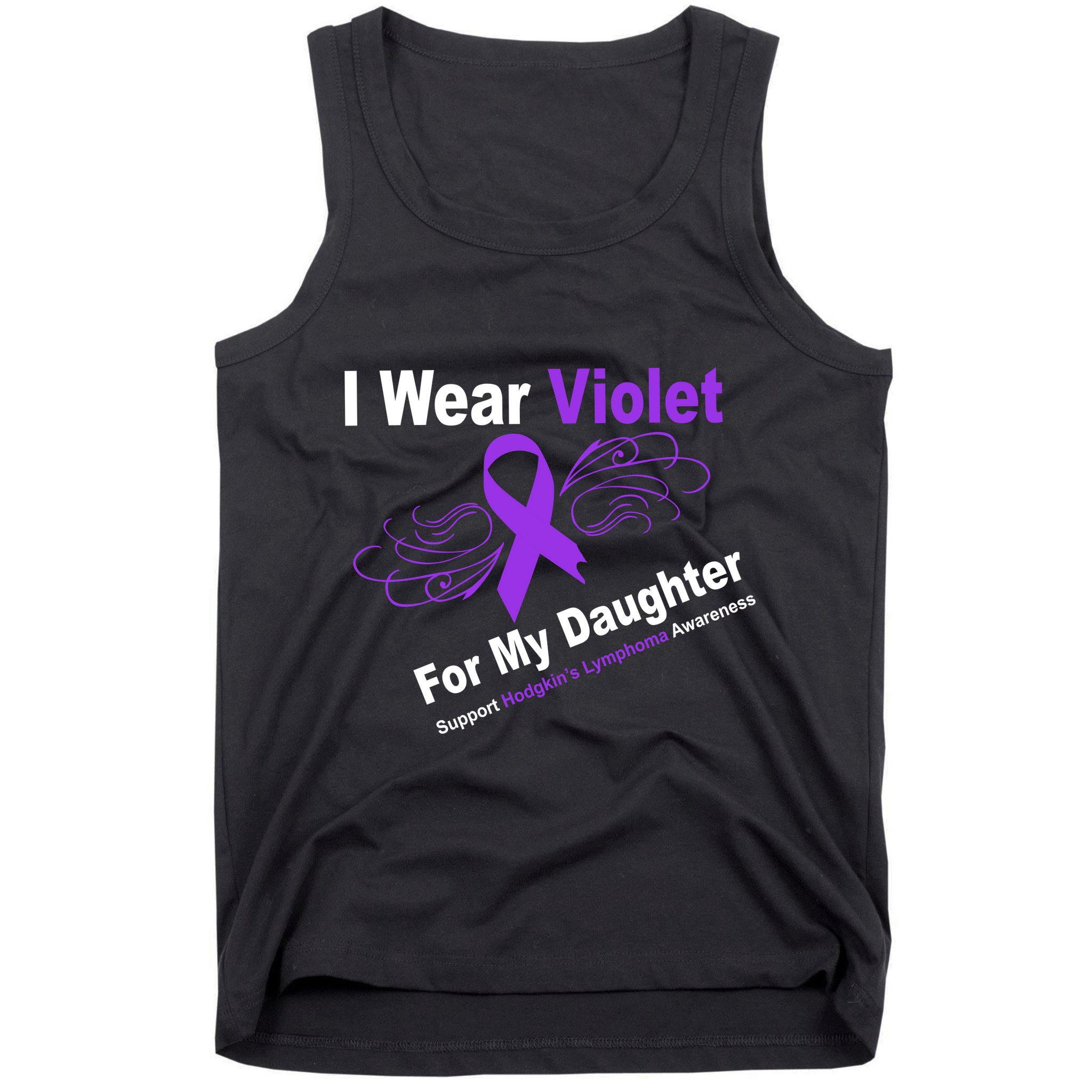 I Wear Violet For My Daughter Tank Top