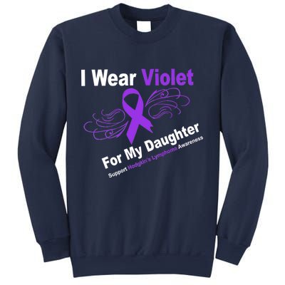 I Wear Violet For My Daughter Sweatshirt