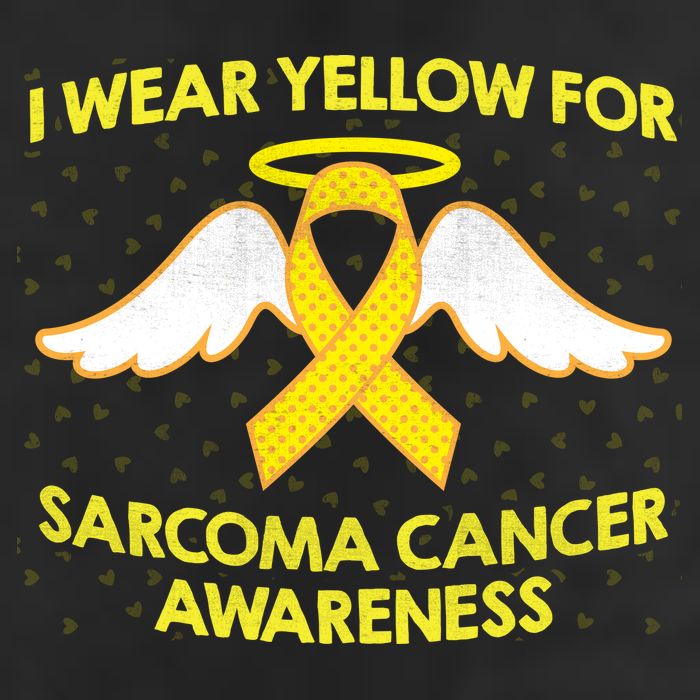 I Wear Yellow For Sarcoma Awareness  Adult Drive Performance Visor