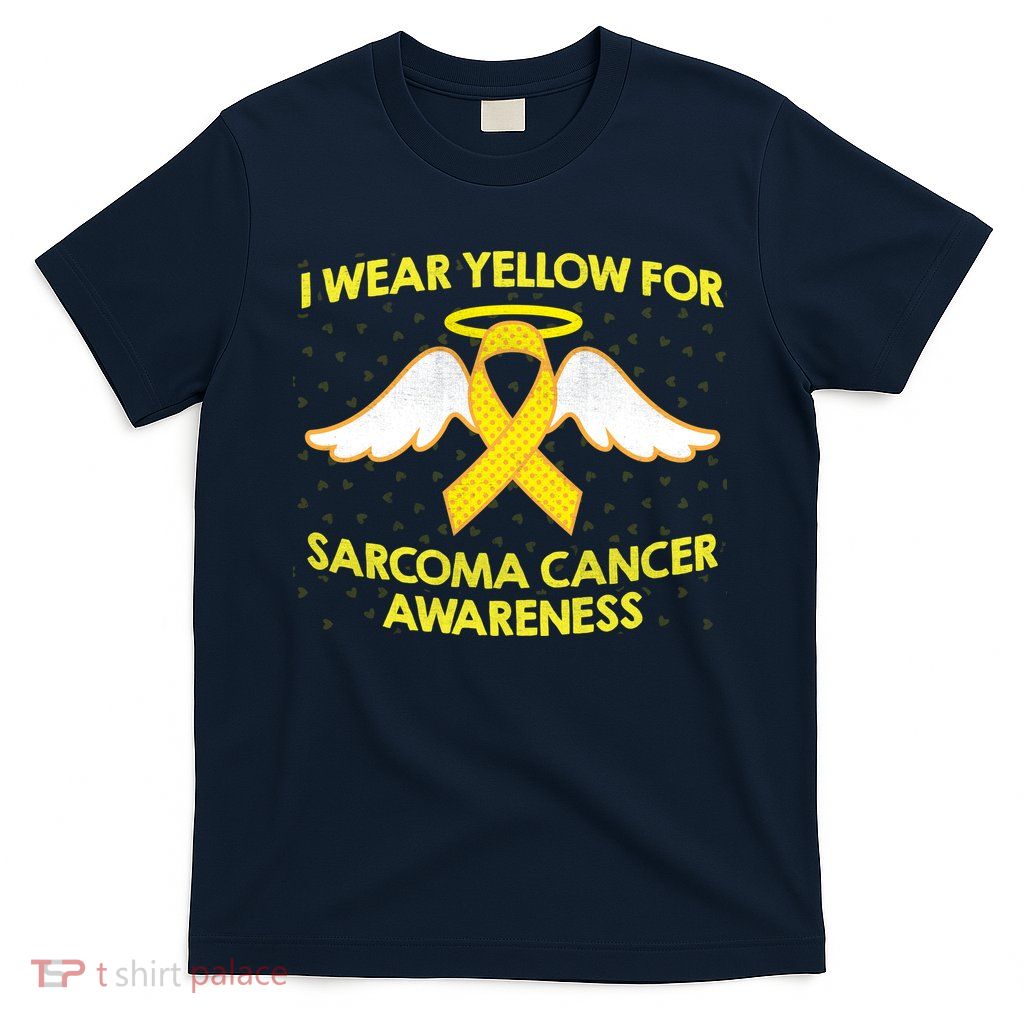 I Wear Yellow For Sarcoma Awareness  T-Shirt