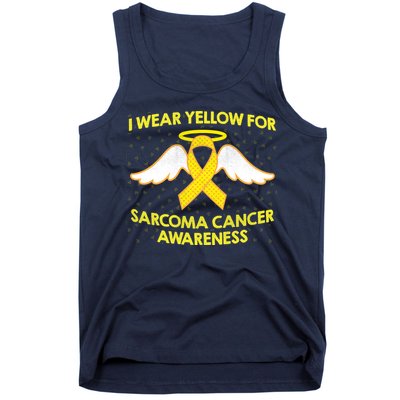 I Wear Yellow For Sarcoma Awareness  Tank Top