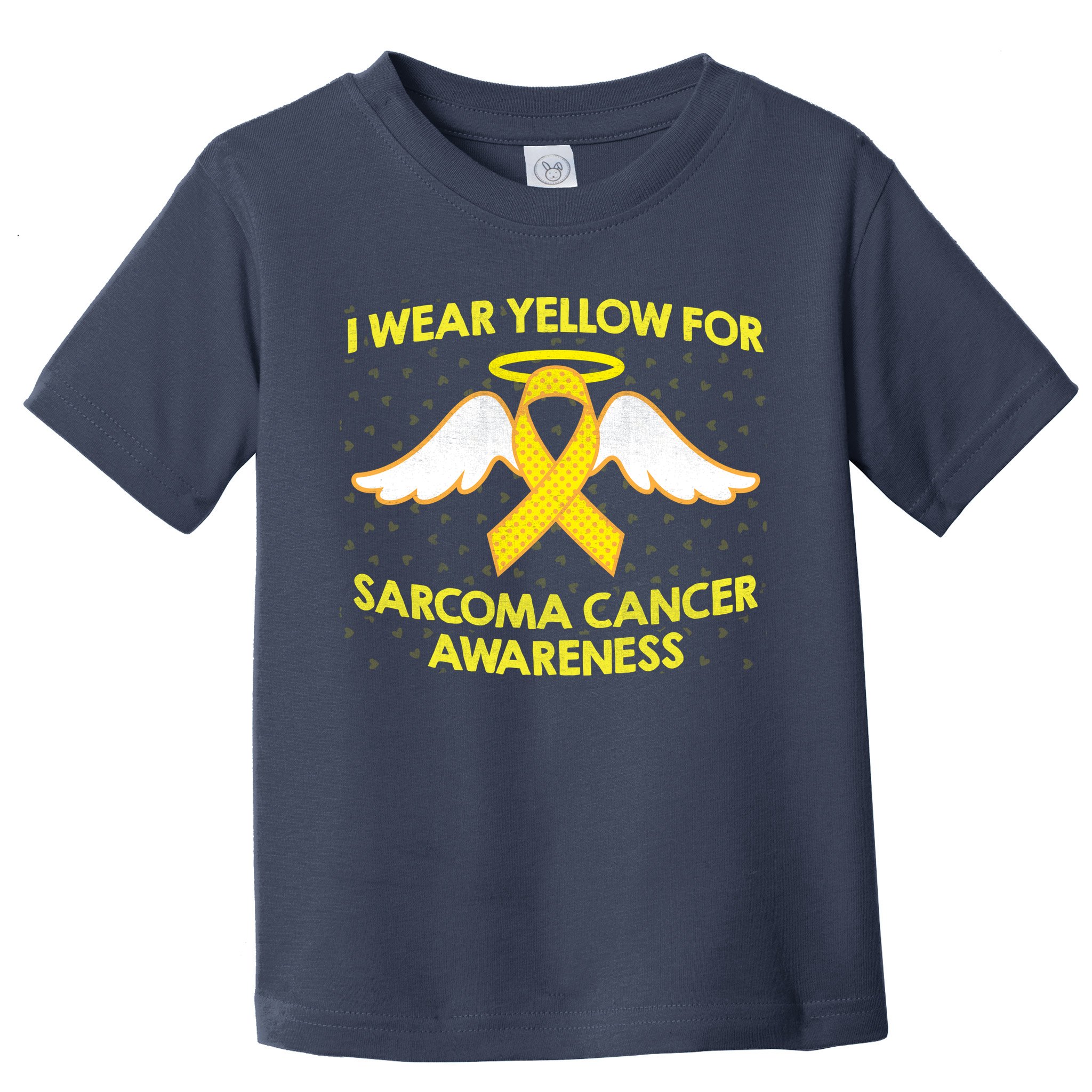 I Wear Yellow For Sarcoma Awareness  Toddler T-Shirt
