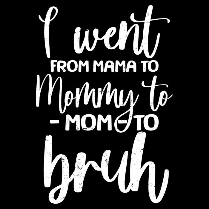 I Went From Mama To Bruh Funny Mother's Day Backpack