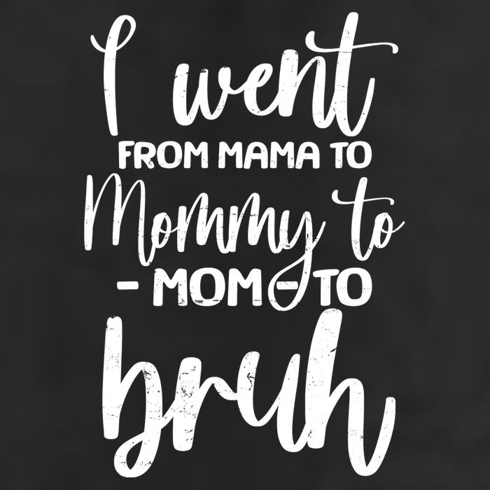 I Went From Mama To Bruh Funny Mother's Day Adult Drive Performance Visor