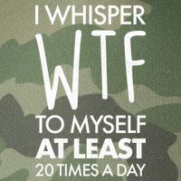 I Whisper WTF 20 Times A Day Legacy Tie Dye Trucker Hat