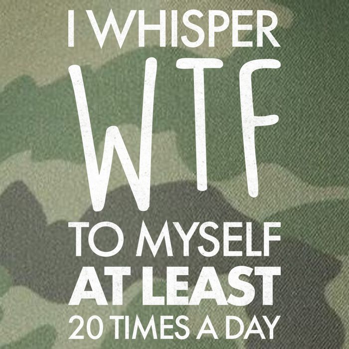 I Whisper WTF 20 Times A Day Legacy Tie Dye Trucker Hat