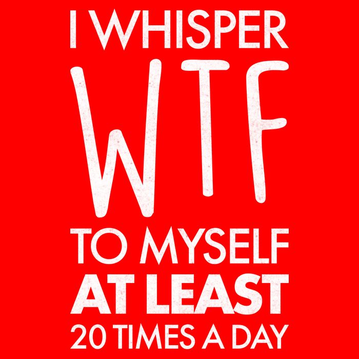 I Whisper WTF 20 Times A Day Sweatshirt