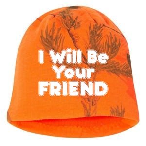 I Will Be Your Friend Kati - Camo Knit Beanie