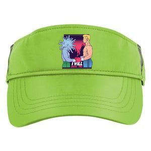 I Will Break You Boxing Virus Adult Drive Performance Visor